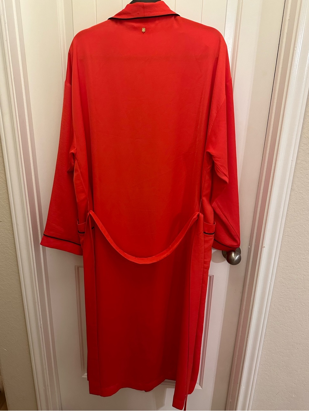 Red Fabletics Eco Satin Robe - Picture 6 of 7